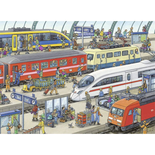 Ravensburger Puzzle: Bahnhof 60 Teile