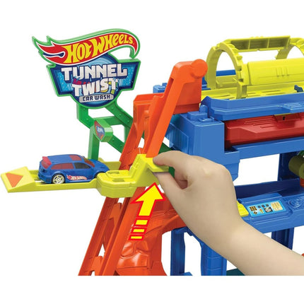 Hot Wheels City Color Shifters Autowaschanlage mit Drehtunnel