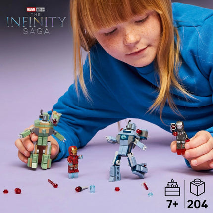 LEGO® Marvel 76320 Iron Man und War Machine vs. Hammerschlag-Drohnen