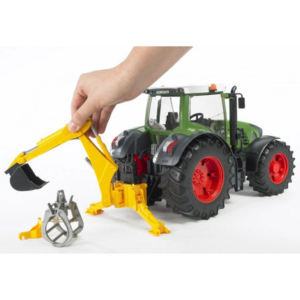 Bruder 02338 Angehänger Bagger für Traktor