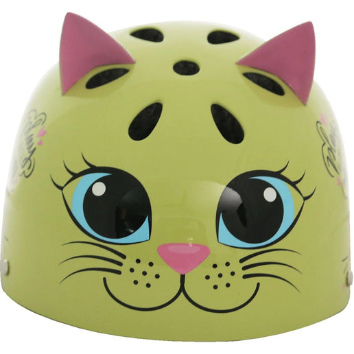 Helm Kätzchen hellgrün Größe S