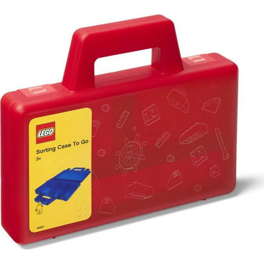 LEGO® Aufbewahrungsbox TO-GO rot
