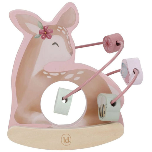 Holzreh mit Spirale Fairy Garden