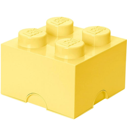 LEGO® Aufbewahrungsbox 25 x 25 x 18 cm Hellgelb
