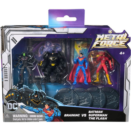 DC Metal Force Multipack Figuren 5 cm mit Ständer