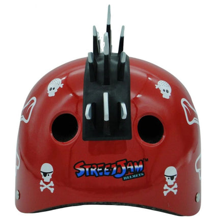 Helm Piraten rot Größe S