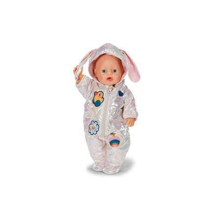BABY born Winter-Overall cremefarben 43 cm