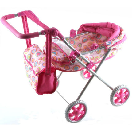 Tiefer Kinderwagen mit Tasche