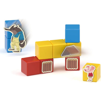 Geomag Magicube Drei kleine Schweinchen 42 Teile