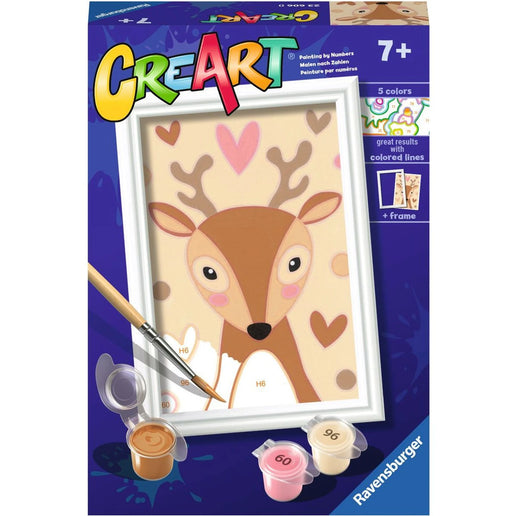 CreArt Niedlicher Hirsch