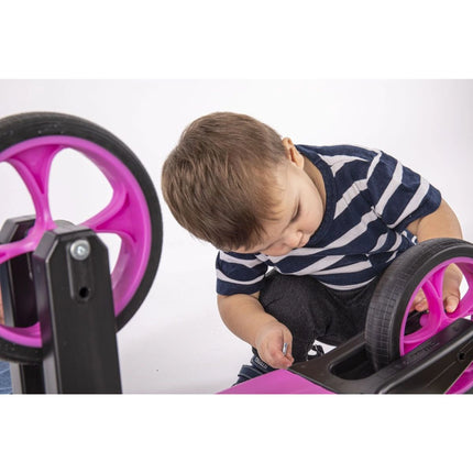 Laufrad Funny Wheels Rider SuperSport lila 2 in 1