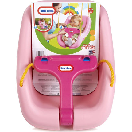 Kinderschaukel 2-in-1 Snug n Secure - rosa