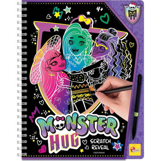 Kratzbilder-Malbuch Umarmung - Monster High