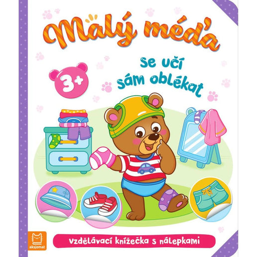 Kleiner Bär lernt, sich selbst anzuziehen
