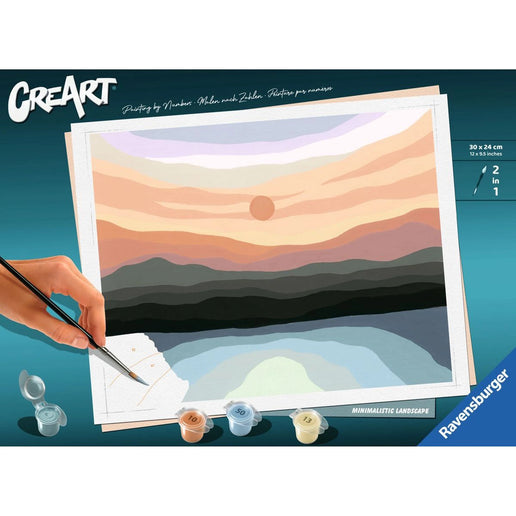 CreArt Minimalistische Landschaft