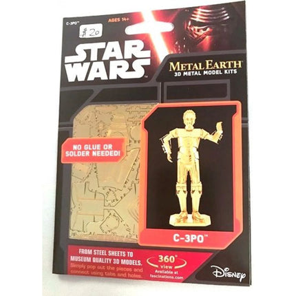 Metal Earth 3D-Puzzle Gold C-3PO - Star Wars