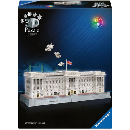 Ravensburger Iconics: Buckingham-Palast (Nacht-Edition) 216 Teile