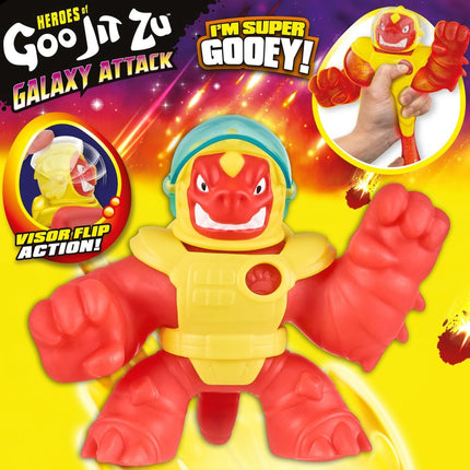 Goo Jit Zu Figur Galaktischer Angriff Serie 5 Solar Blast Blazagon 12 cm