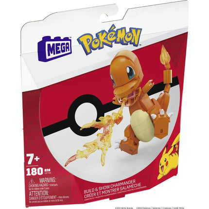 MEGA Baue und stelle deinen Pokémon Charmander aus
