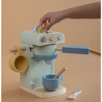 Holz-Kaffeemaschine