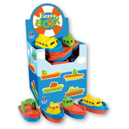 Boot mit grüner Kabine 31 cm