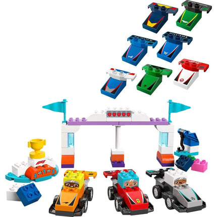 LEGO® DUPLO® 10445 Rennwagen und Fahrer des F1®-Teams