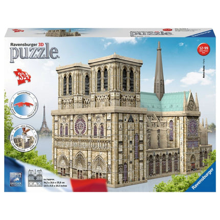 Ravensburger 3D-Puzzle: Notre Dame 324 Teile