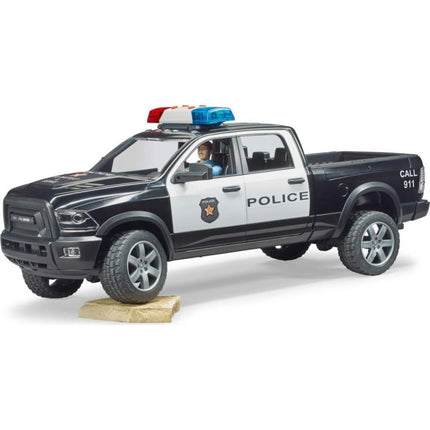 Bruder 2505 RAM 2500 Polizei mit Figur 1:16