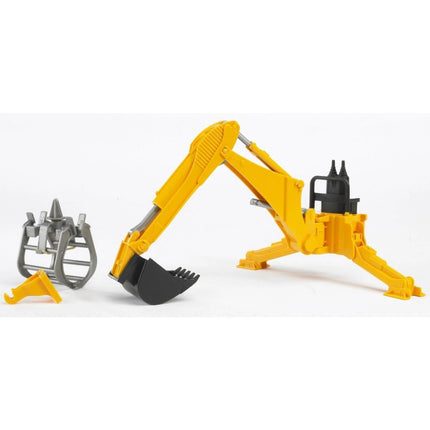 Bruder 02338 Angehänger Bagger für Traktor