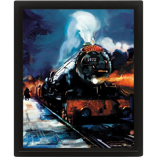 3D-Bild Hogwarts-Express - Harry Potter