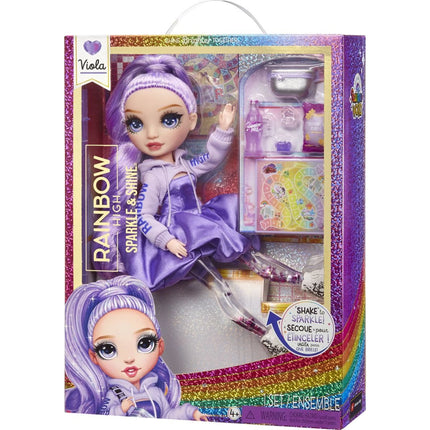 Rainbow High Sparkle & Shine Puppe Violet