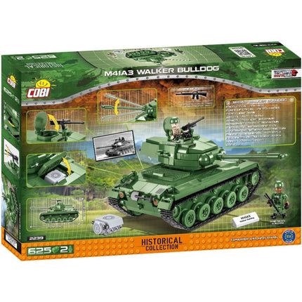 Cobi 2239 M41A3 Walker Bulldog 626 Teile