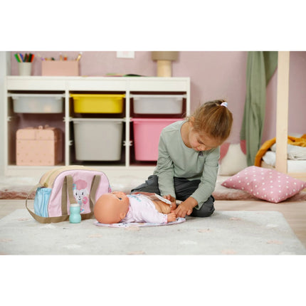 BABY born Wickeltasche Blumen