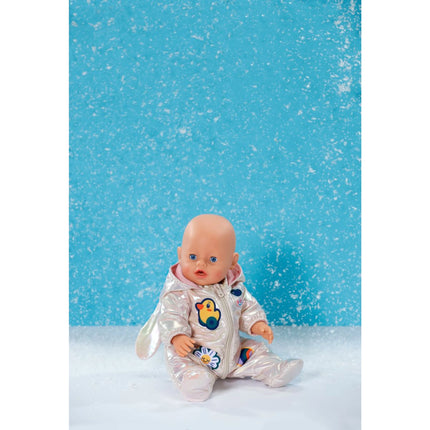 BABY born Winter-Overall cremefarben 43 cm