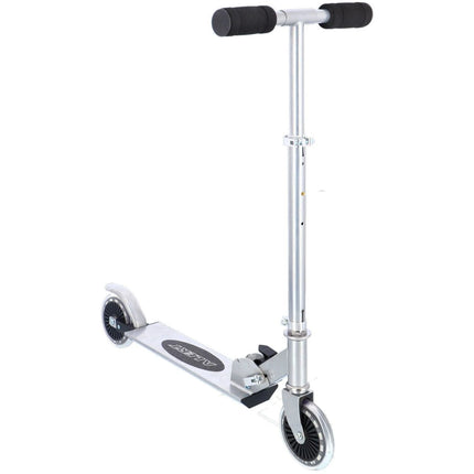 Tretroller Aluminium schwarz