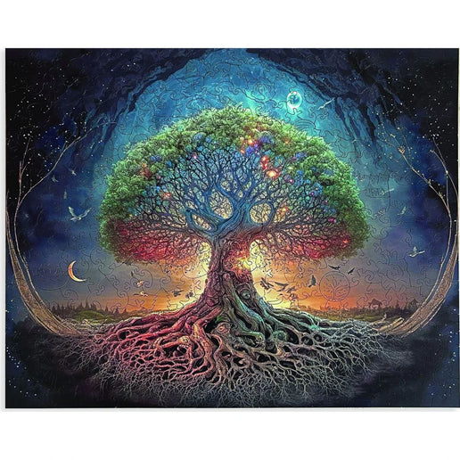 Holzpuzzle Baum des Lebens I. A3