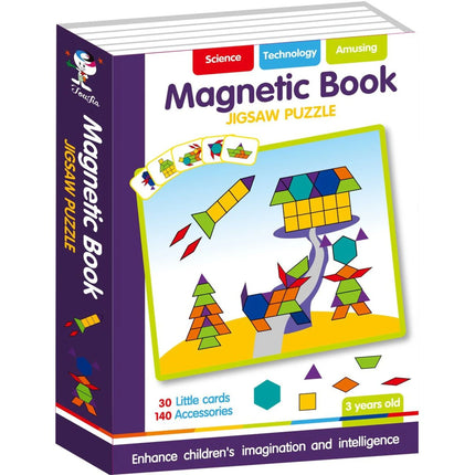 Magnetisches Buch Puzzle Formen 170 Stk.