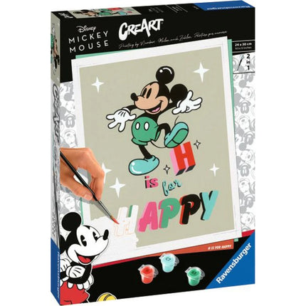 CreArt Disney: H steht für HAPPY - Micky Maus