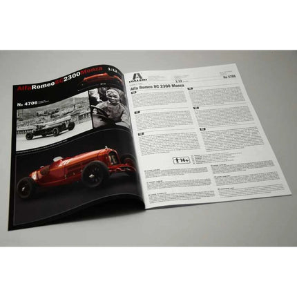 Modellbausatz Auto 4706 Alfa Romeo 8C 2300 Monza 1:12
