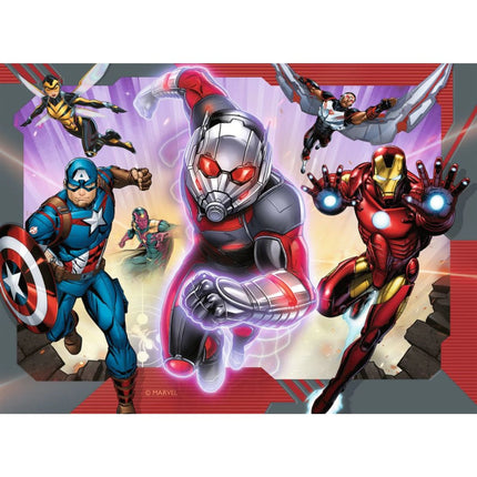 Ravensburger Puzzle: Marvel 4x Puzzle in der Box - Avengers