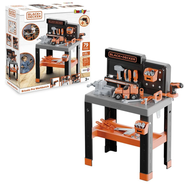 Smoby Black+Decker Werkstatt Bricolo Pro