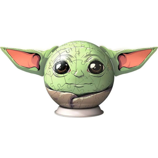 Puzzle Ball Star Wars: Baby Yoda mit Ohren 72 Teile