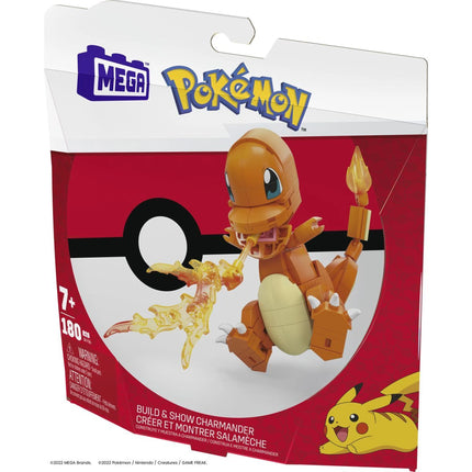 MEGA Baue und stelle deinen Pokémon Charmander aus