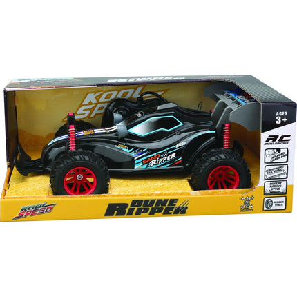 RC Auto Buggy 1:16 blaue Aufkleber