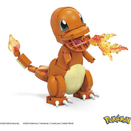 MEGA Baue und stelle deinen Pokémon Charmander aus