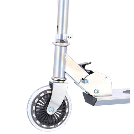 Tretroller Aluminium schwarz