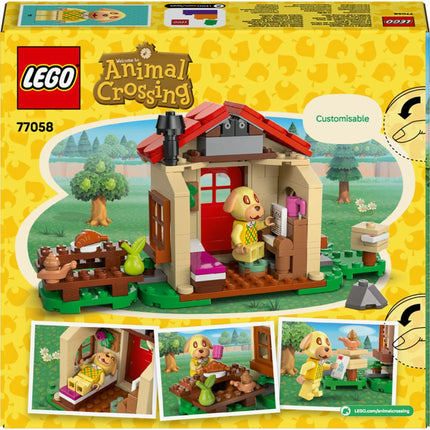 LEGO® Animal Crossing™ 77058 Goldie und ihr gemütliches Haus