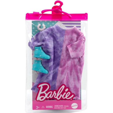 Barbie Outfit mit Zubehör in praktischer Verpackung HBV31