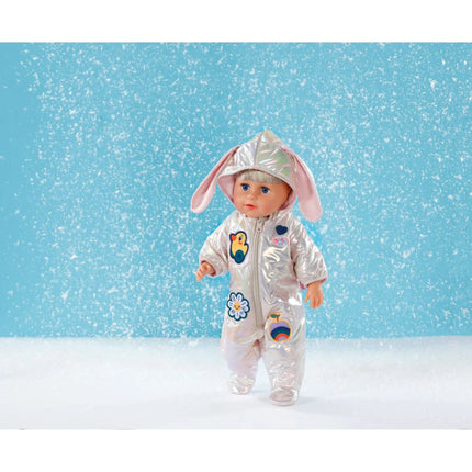 BABY born Winter-Overall cremefarben 43 cm