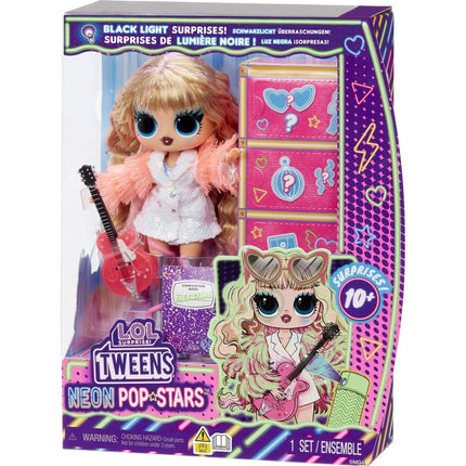 LOL Surprise Neon Pop Star Tweens Puppe Thea Stars